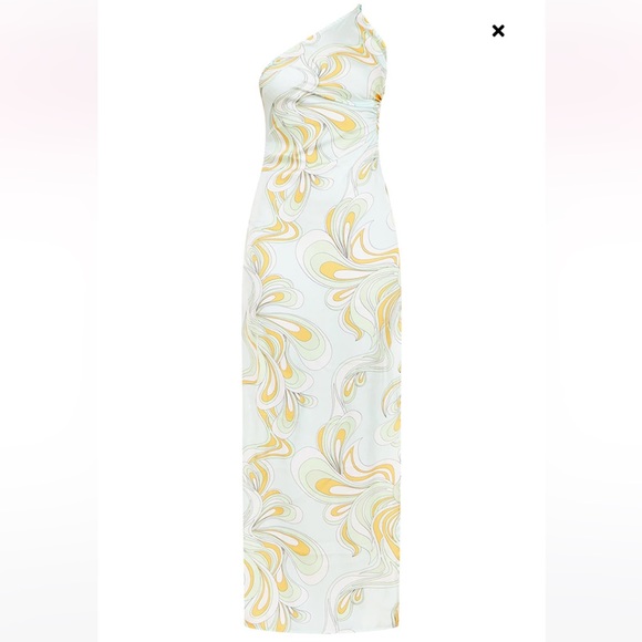 BNWT Pretty Little Thing One Shoulder Dress - Size 4 - Picture 2 of 10